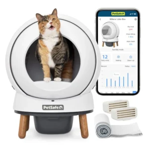 Home scoopfree smartspin™ self cleaning litter box petsafe